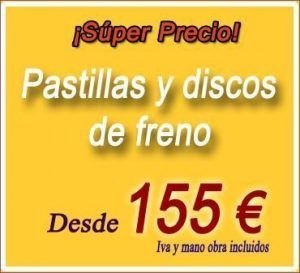 Cambio Pastillas y disco de Freno Alicante